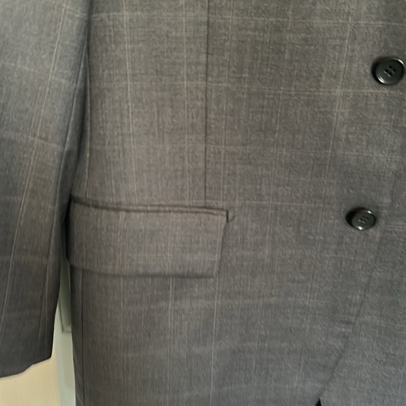 Prontomoda men’s grey suit jacket size 38 - Picture 3 of 5
